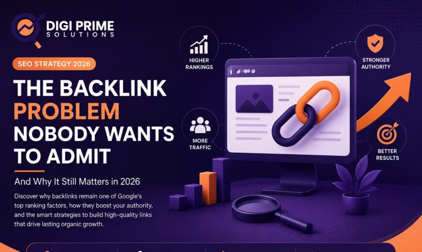 Link building strategy showing niche-relevant and high authority domain backlinks